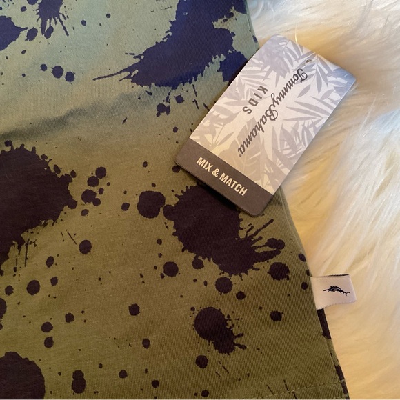 Tommy Bahama Kids Boys Splatter T-Shirt - NWT - Size XS 4 - Picture 4 of 8